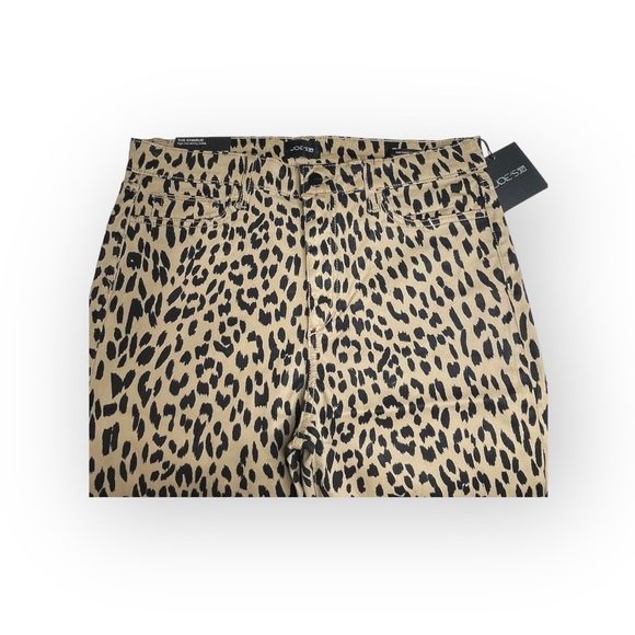 new Joes Jeans ㋛ Charlie Skinny High Waist Stretch Denim Jean ㋛ Tan Cheetah ㋛ 32 - Picture 8 of 16